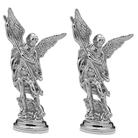 大天使ミカエル　置物 Amazon.co.jp: 大天使ミカエルの置物 - 写真 聖ミカエル像、色付きの大